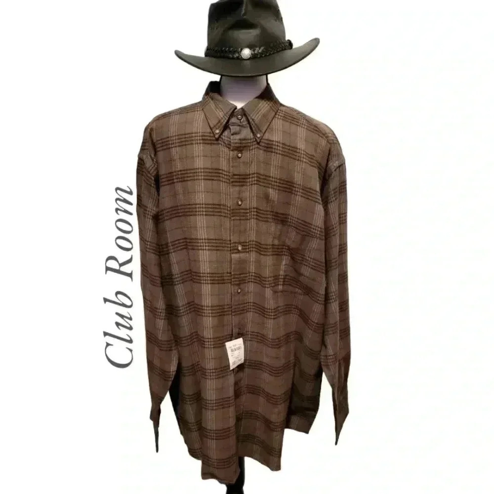 Club Room Shirt XL NWT
